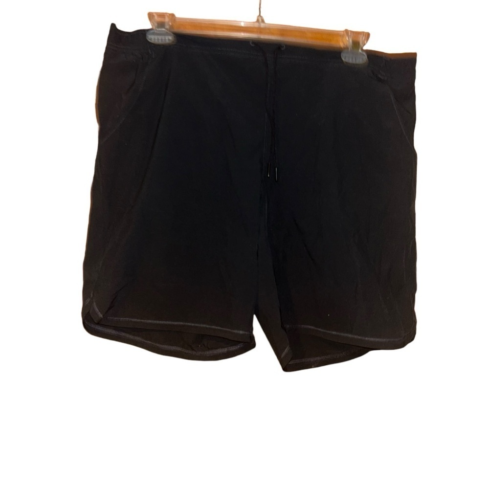 Lands end Women Swim Shorts Bikini Liner Bathing Suit Bottoms Black board 18